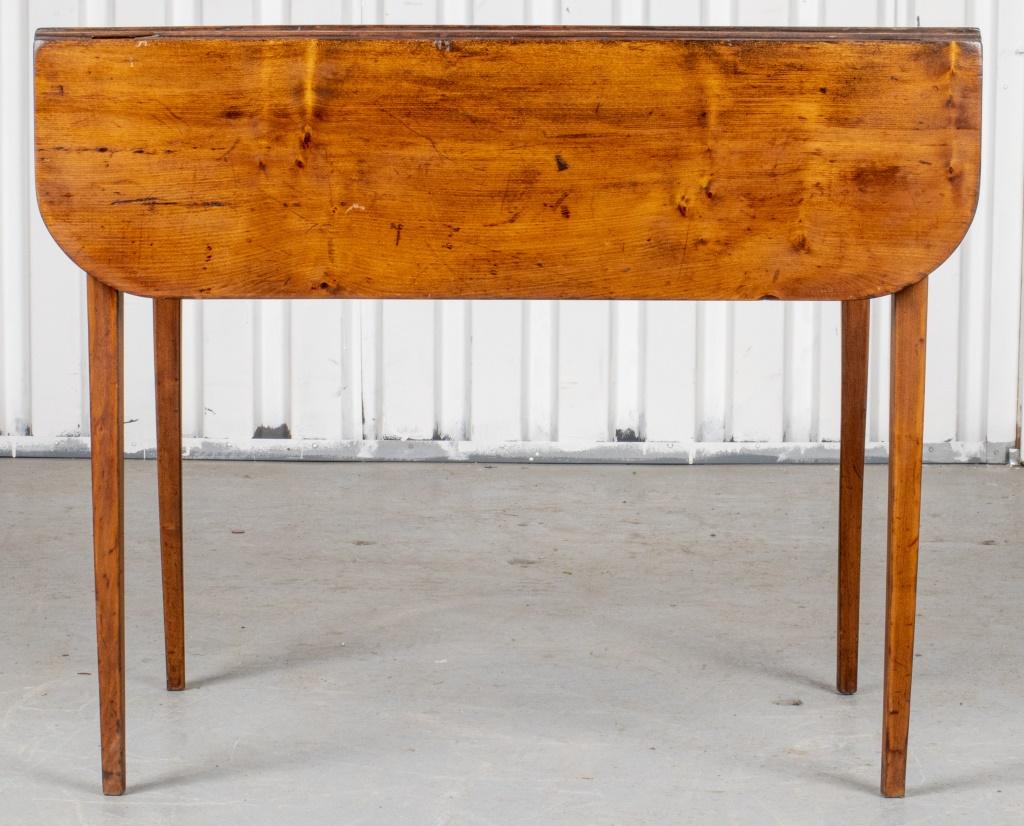 Provincial Fruitwood Drop Leaf Table For Sale at 1stDibs