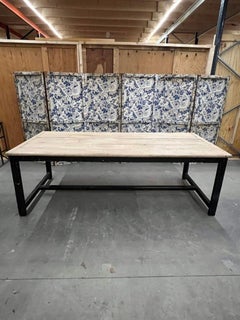 Provincial, Long and Wide Table, France 1900-Genuine Patina