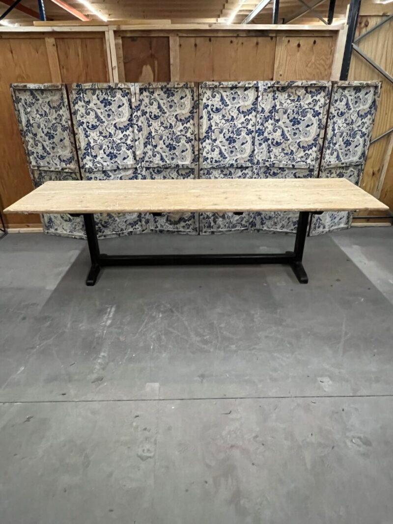 Table longue provinciale, France Fin du 19e siècle Bon état - En vente à Copenhagen K, DK