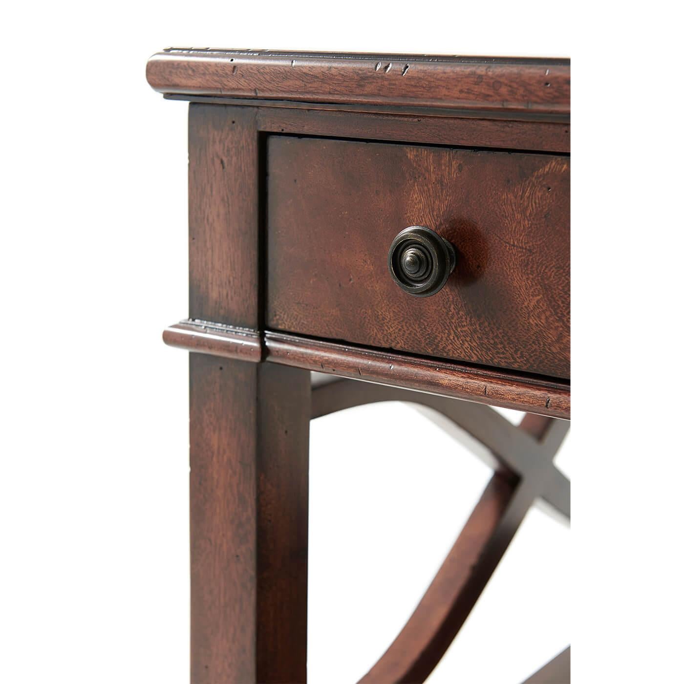 Provincial Mahogany Side Table For Sale 1
