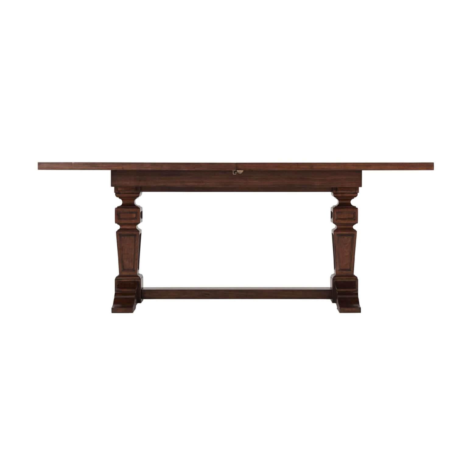 French Provincial Provincial Neoclassic Extension Dining Table For Sale