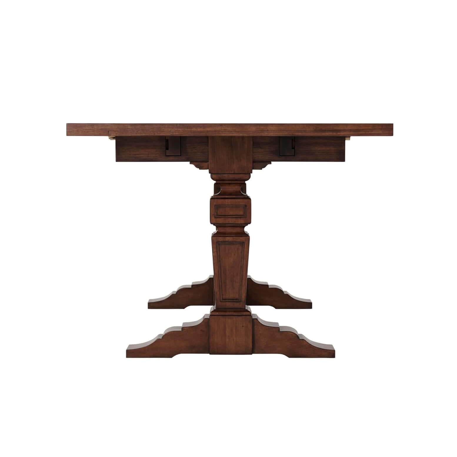 Vietnamese Provincial Neoclassic Extension Dining Table For Sale