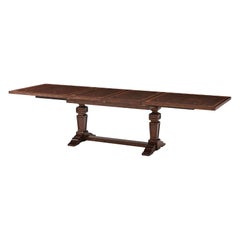 Vintage Provincial Neoclassic Extension Dining Table