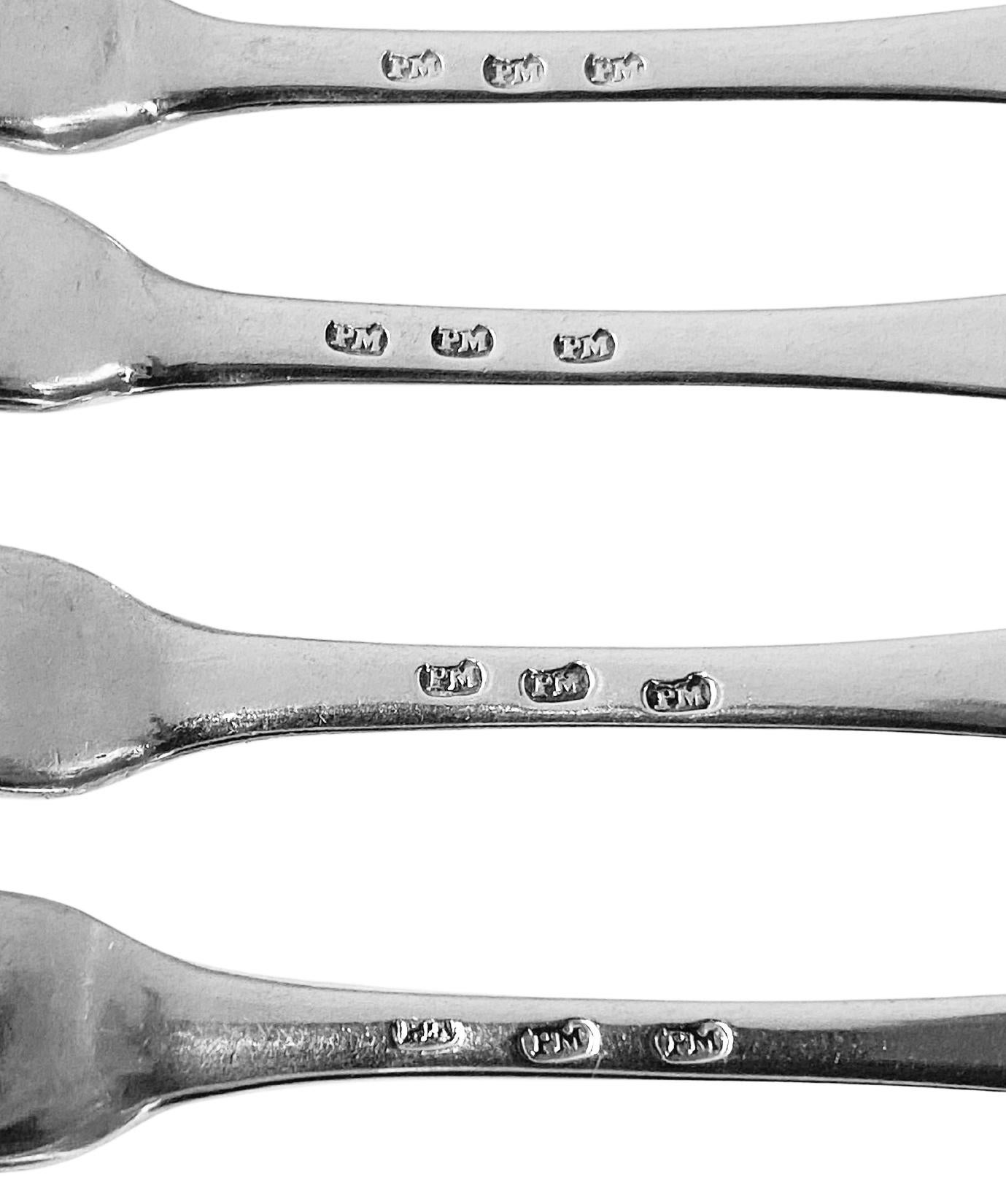 18th Century and Earlier Provincial or Channel Island Hanoverian Forks poss Pierre Maingy Guernsey C.1760