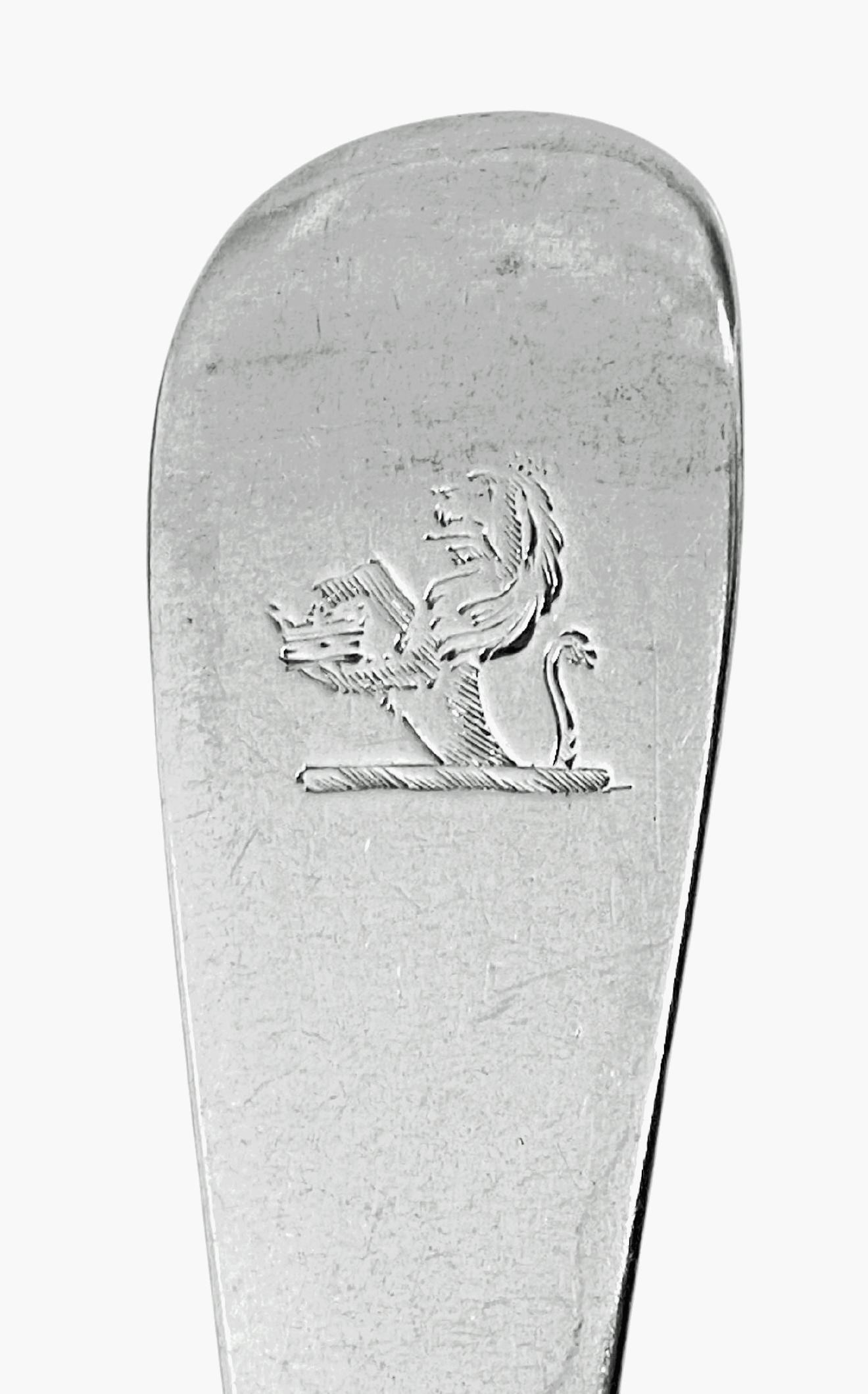 Provincial or Channel Island Hanoverian Forks poss Pierre Maingy Guernsey C.1760 2