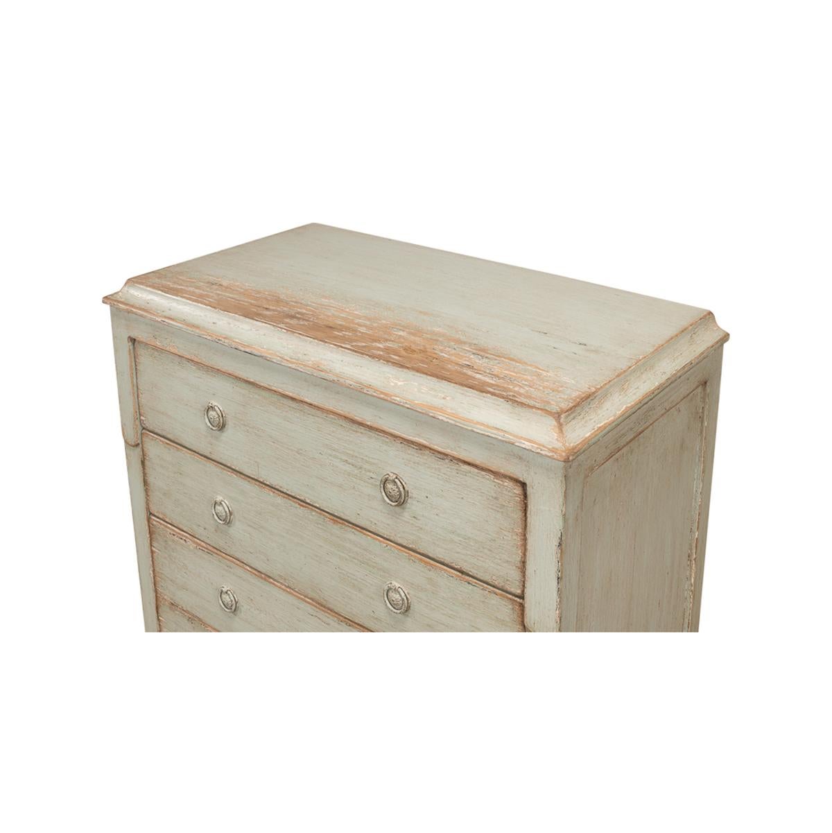 Asian Provincial Painted Commode For Sale