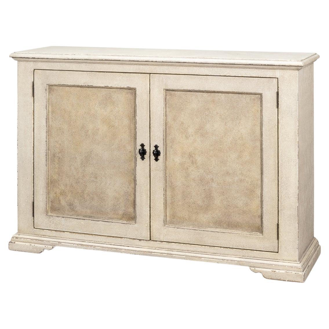 Provincial Painted Credenza For Sale