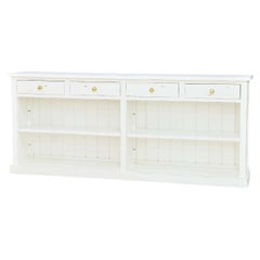 Buffet ouvert peint provincial