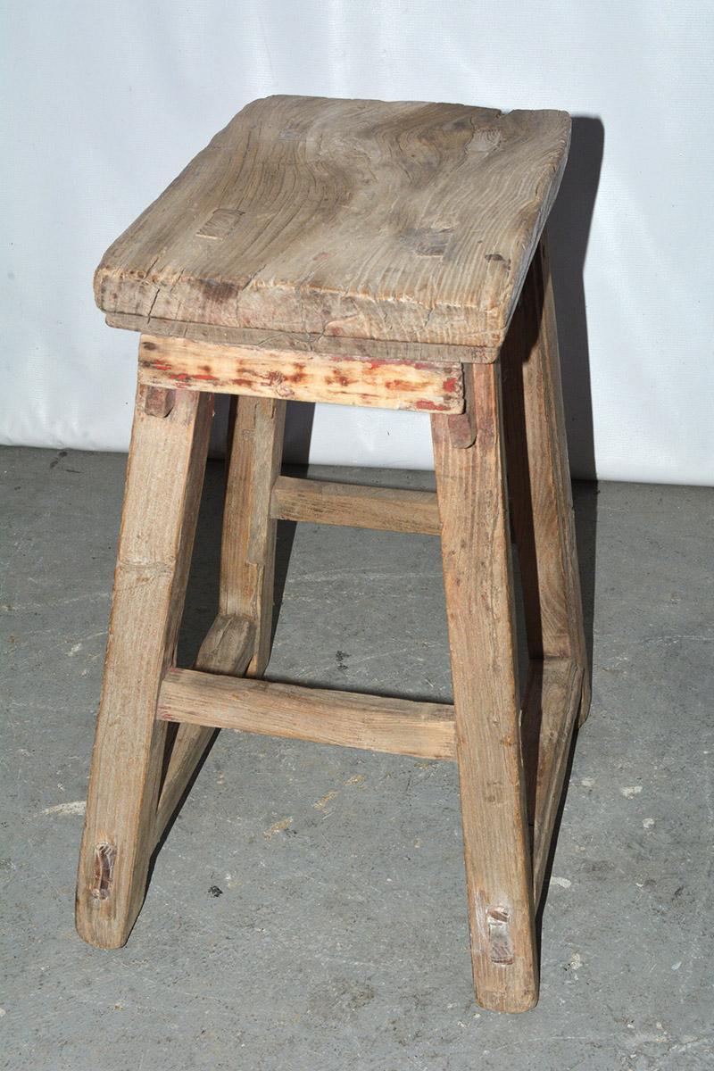 Country Provincial Qing Dynasty Stool
