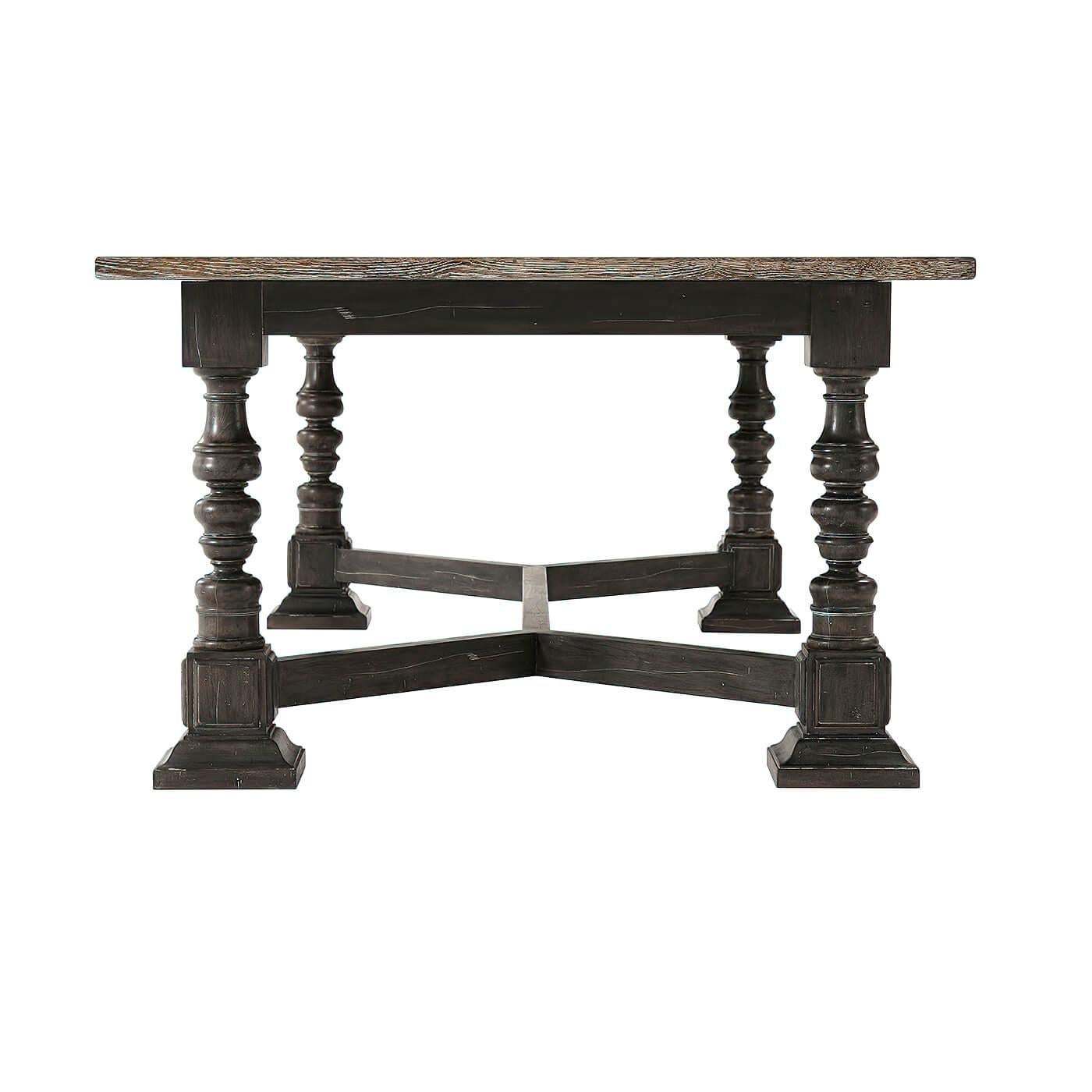 french country rectangular dining table