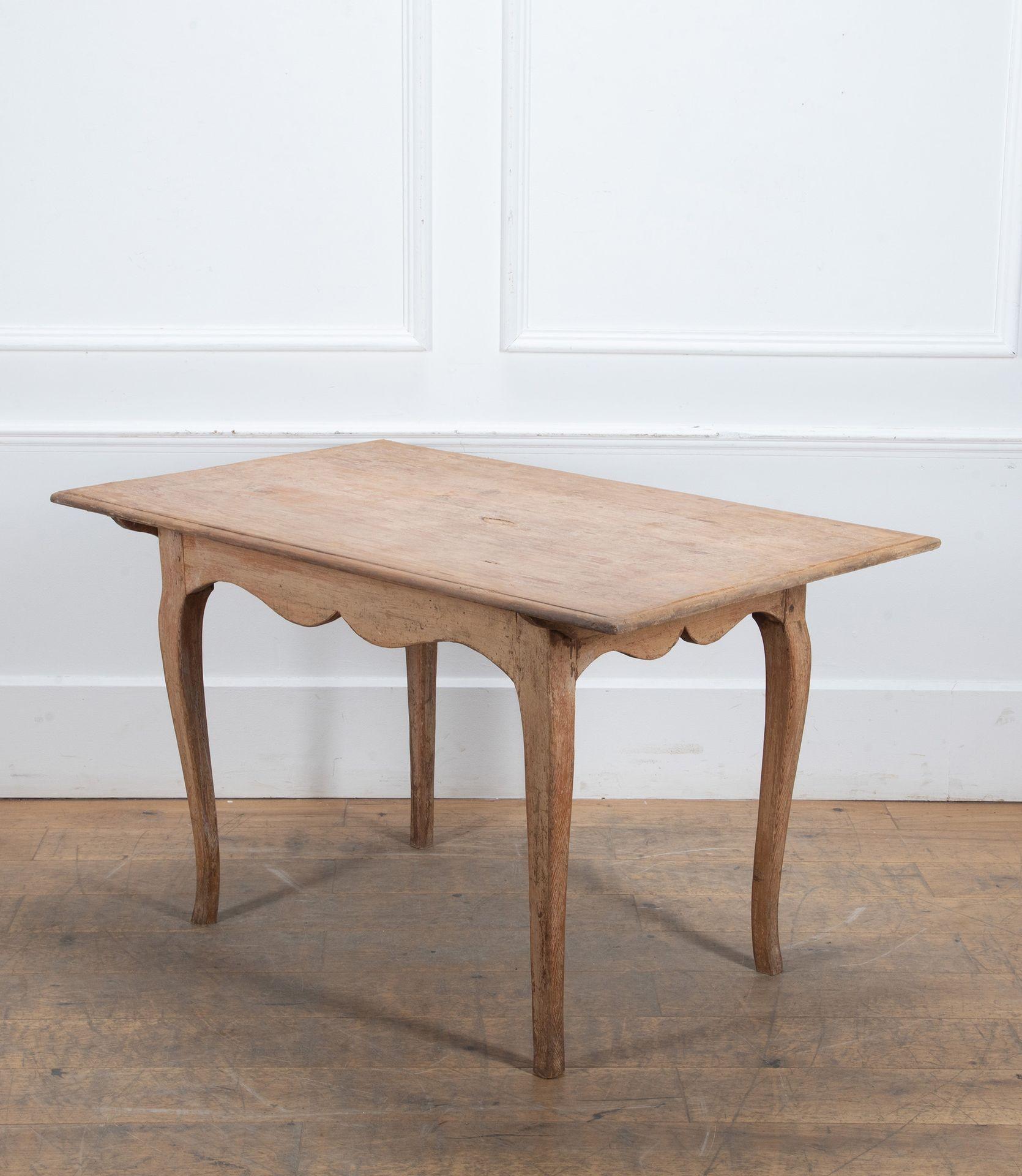 Provincial Swedish 18th Century Rococo Table 4