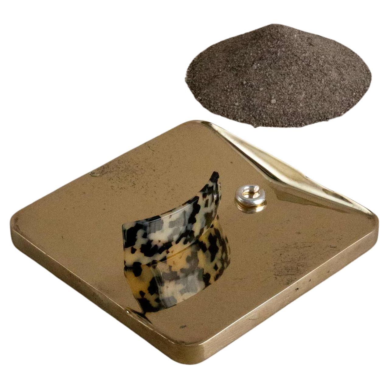 Bronze-Tablett-Accessoires für Proxiglasgefäß