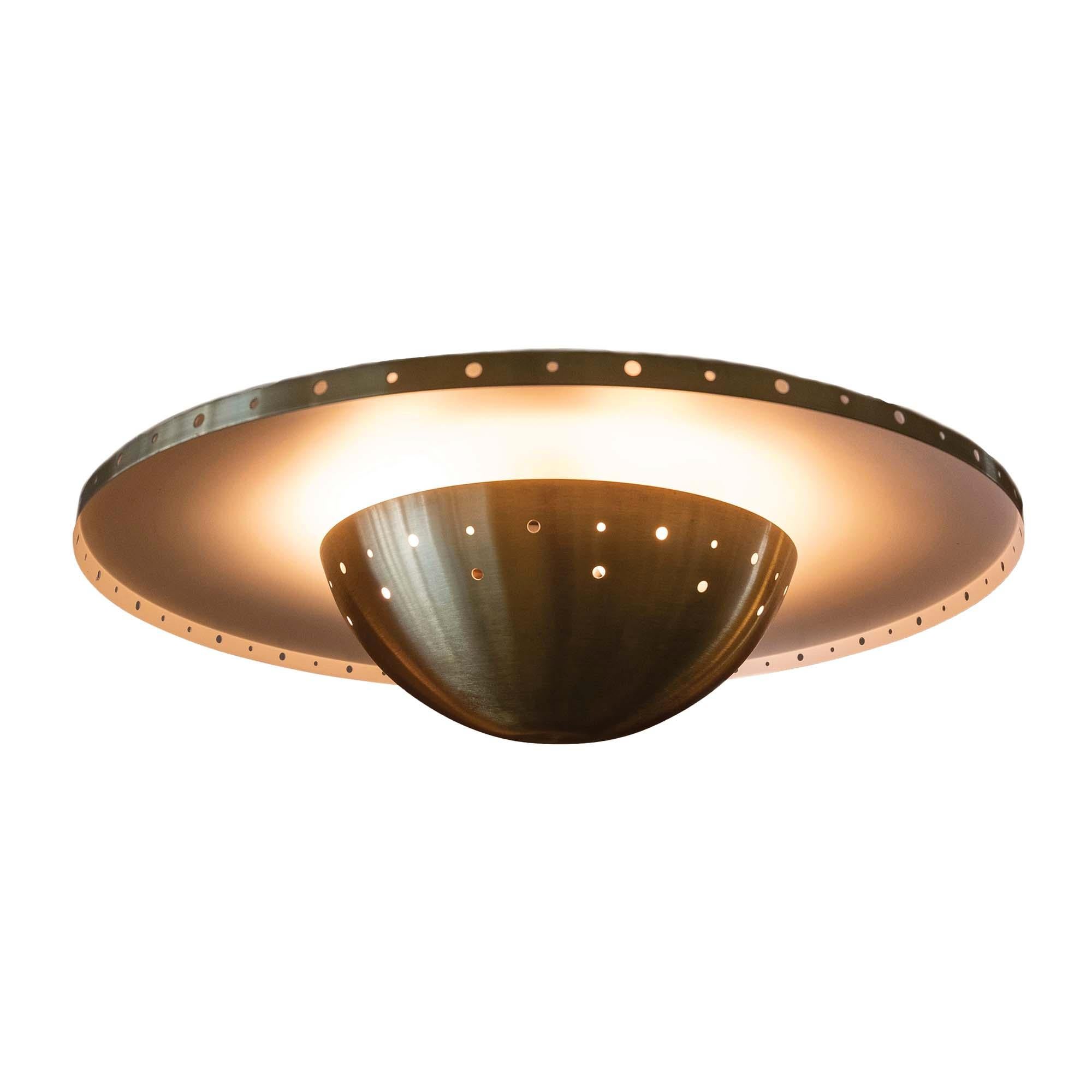 Mid-Century Modern Pruckel Flush Mount by Lawson-Fenning