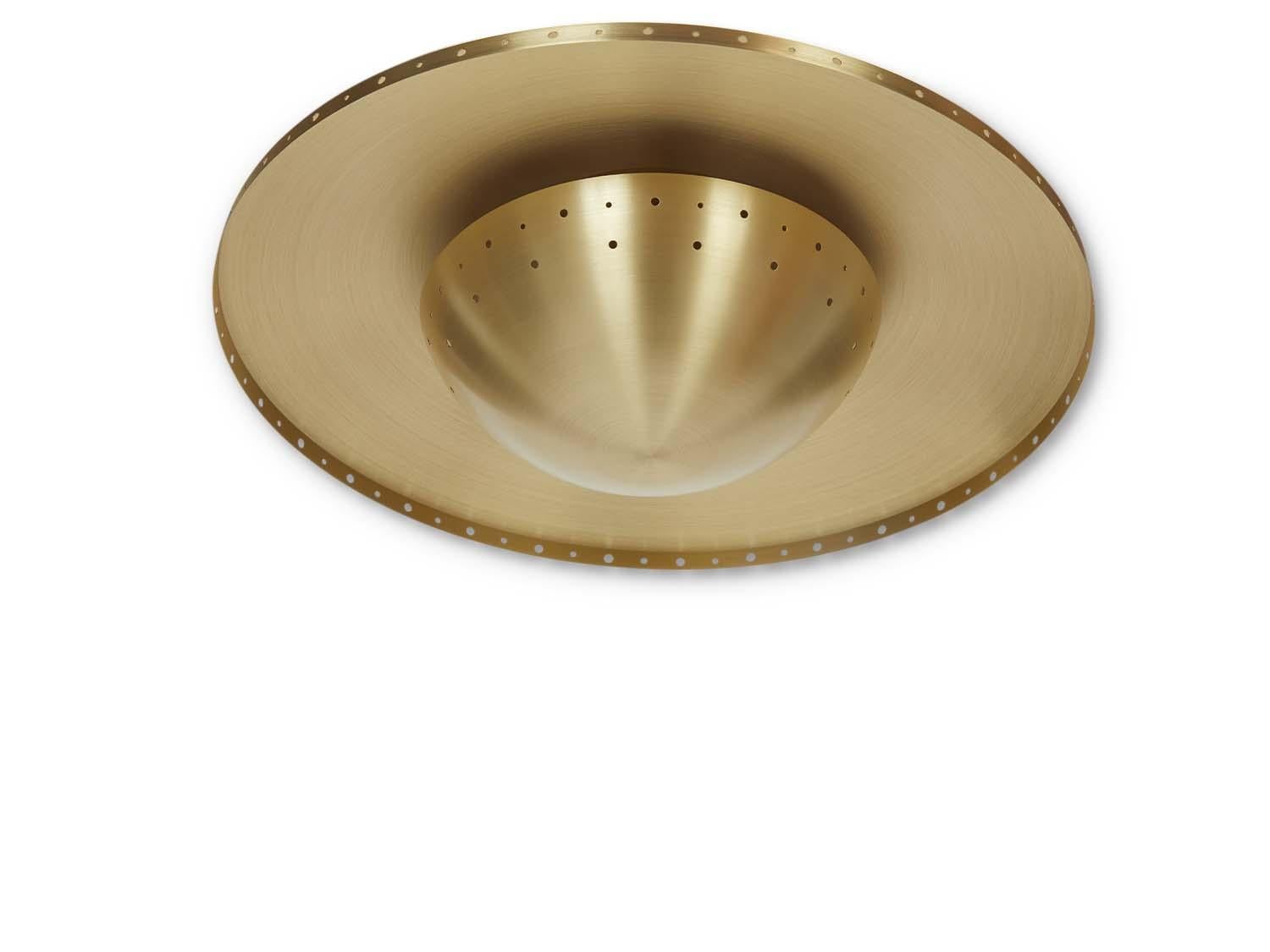Mid-Century moderno Pruckel Flush Mount by Lawson-Fenning in vendita