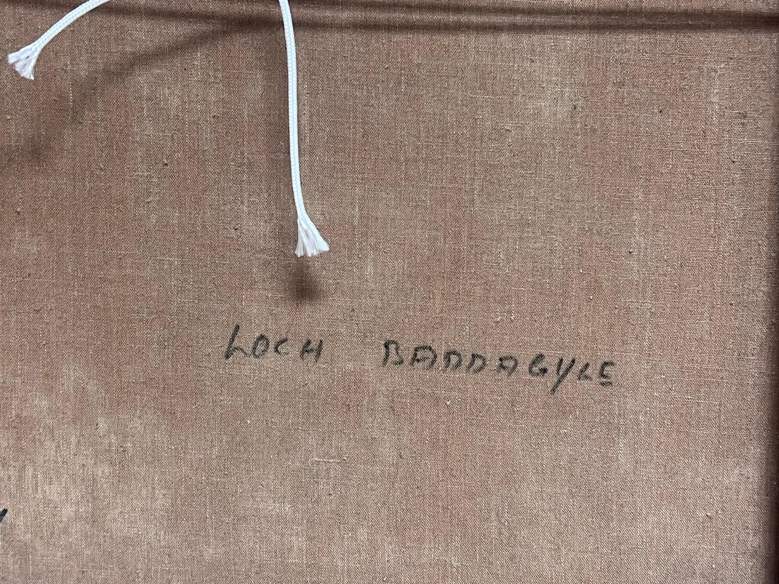 Loch Baddagyle, schottische Highlands, signiertes Ölgemälde, gelisteter britischer Künstler im Angebot 5