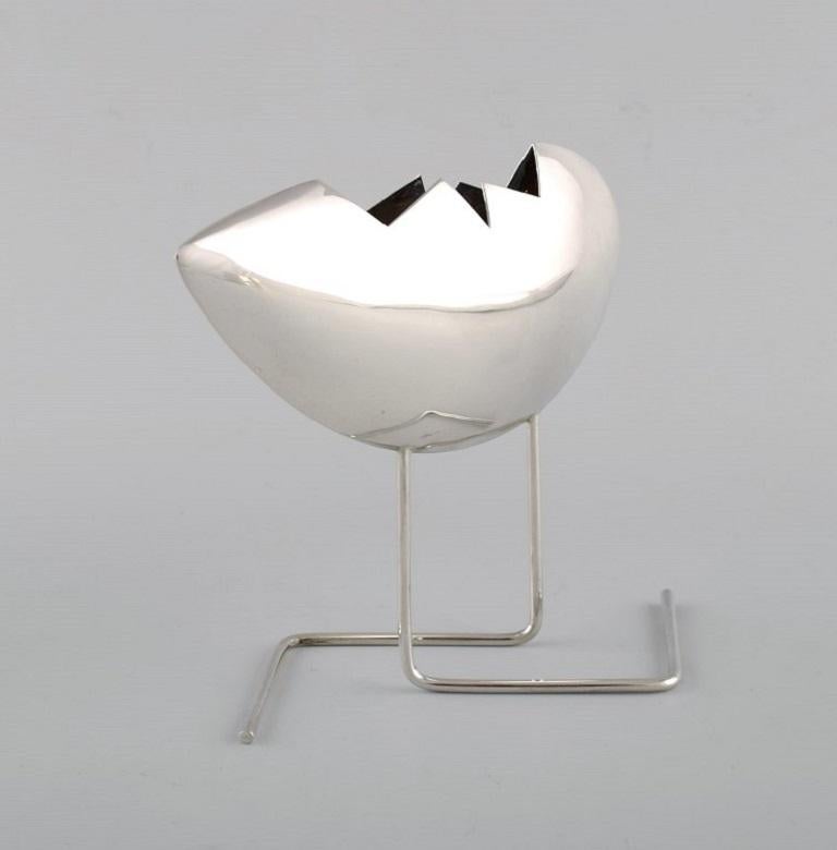 20th Century Prudenci Sanchez, Catalan Silversmith, Modernist / Abstract Unique Sculpture For Sale