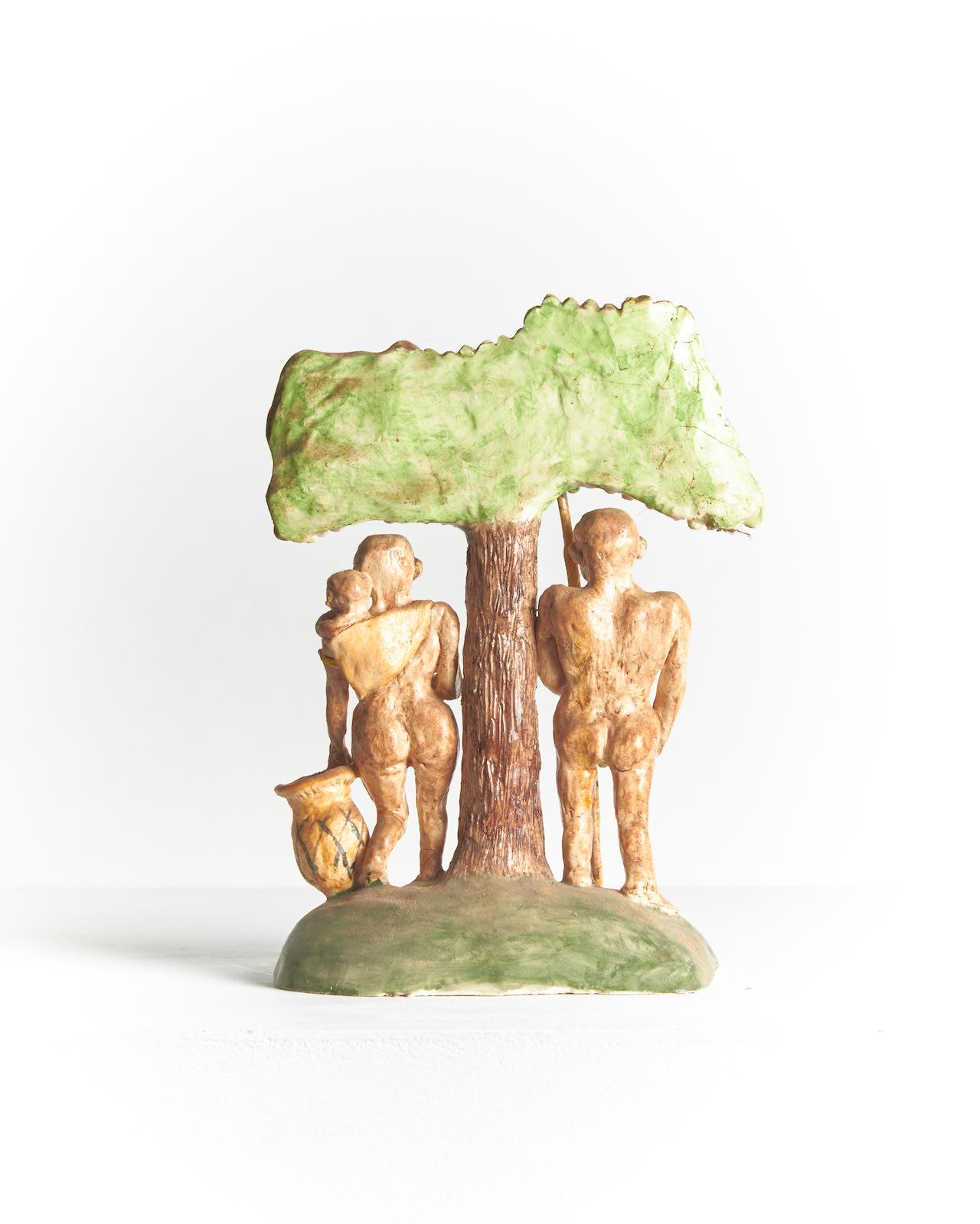 Decorated earthenware
H25 x W18 x D11 cm