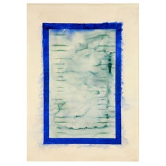 Prunella Clough, Enclosure, 1973, Watercolor, Modern British