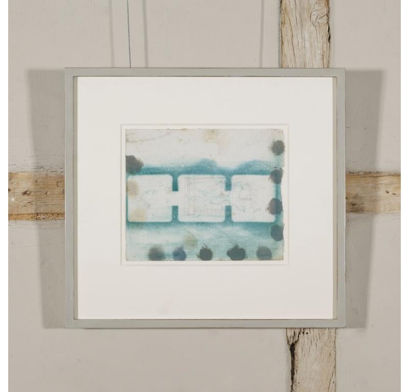 Senza titolo (Pila), pittura a guazzo e matita di Prunella Clough, 1975 circa in vendita 1