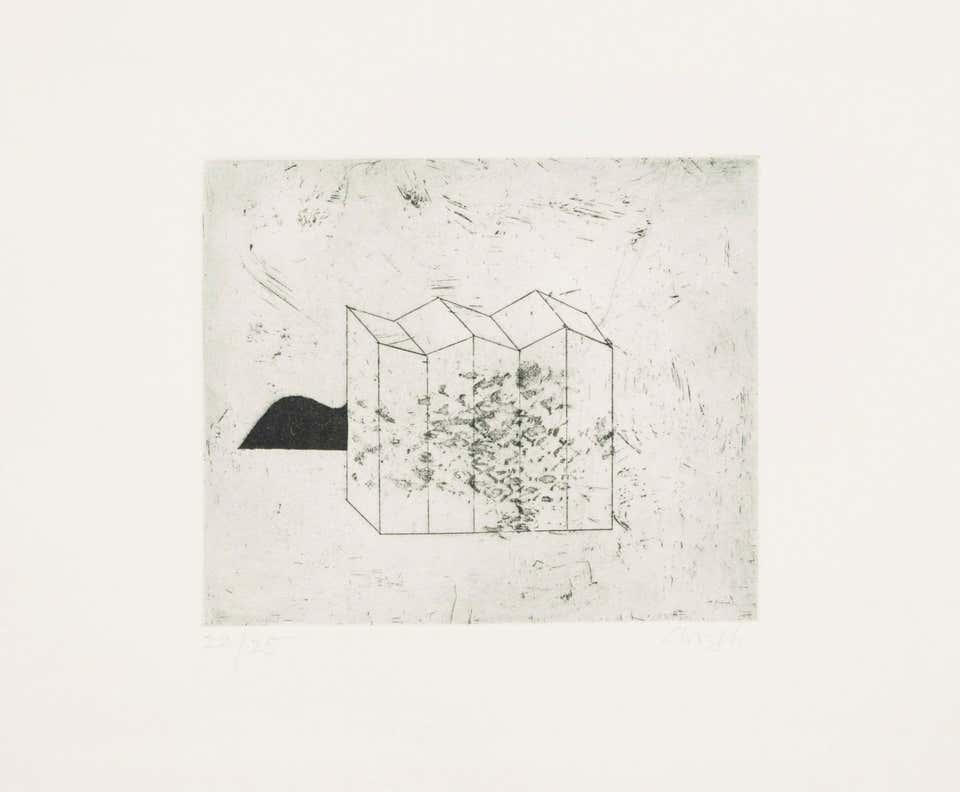 Setting I (Warehouse) by Prunella Clough, 1998