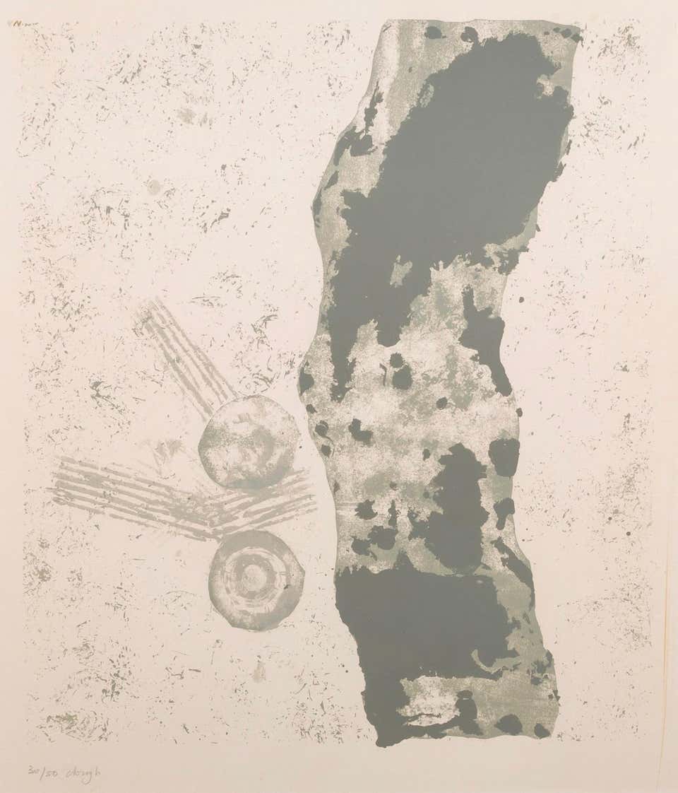 Tideline - Prunella Clough 20th Century Monochrome Modern British Print