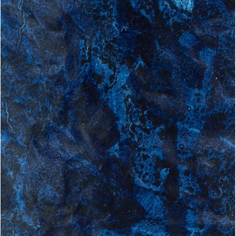 Hand-Painted Prussian Blue, Medium by Daniele Giannetti For Sale