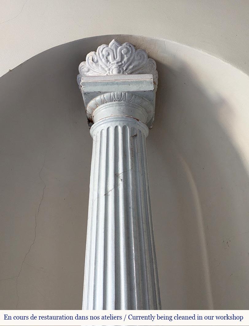 Estufa de barro de la época prusiana, 1840 Restauración en venta