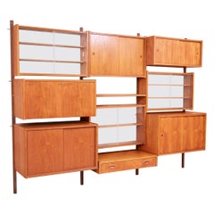 Ps System Modular Shelving Unit  by Preben Sørensen, Teak, 1960s