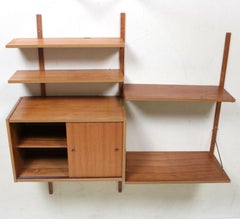 PS Wall Unit Danish Shelving System Bookshelves Floating Randers