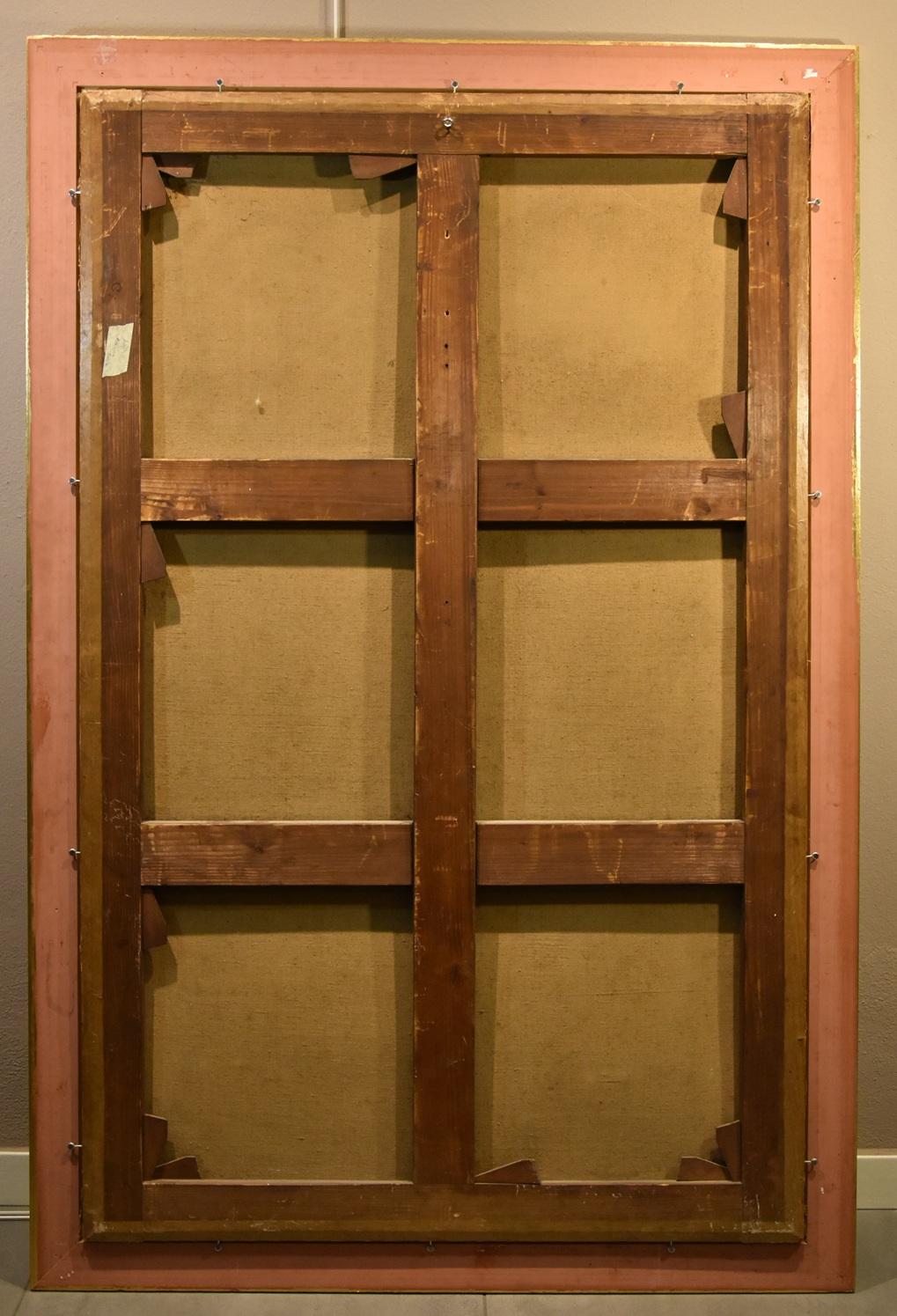 Énée Didon Pseudo-caroselli École romaine XVIIe siècle Peinture Huile sur toile en vente 10