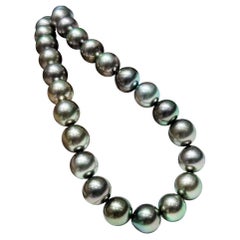 PSL Certified Golden Peacock Tahitian Pearl Necklace