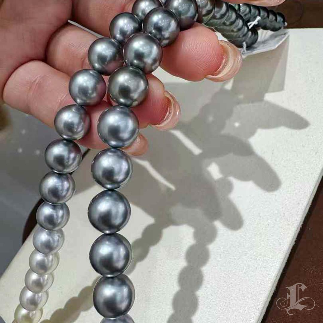 PSL SHIKISAI Certificate South Sea Pearl & Tahitian Pearl Ombre Necklace 4