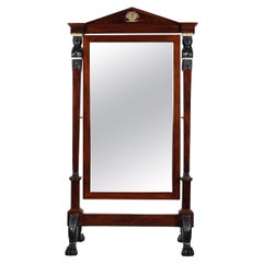 Antique Psyche Mirror "Return from Egypt-style" from the Empire Period, 1810