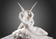 Psyche Revived by Cupid’s Kiss Sculpture
