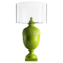 Psyche Touch Lamp, Green