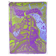 Psychedelic Ark Rock Poster 1967 Dance Concert