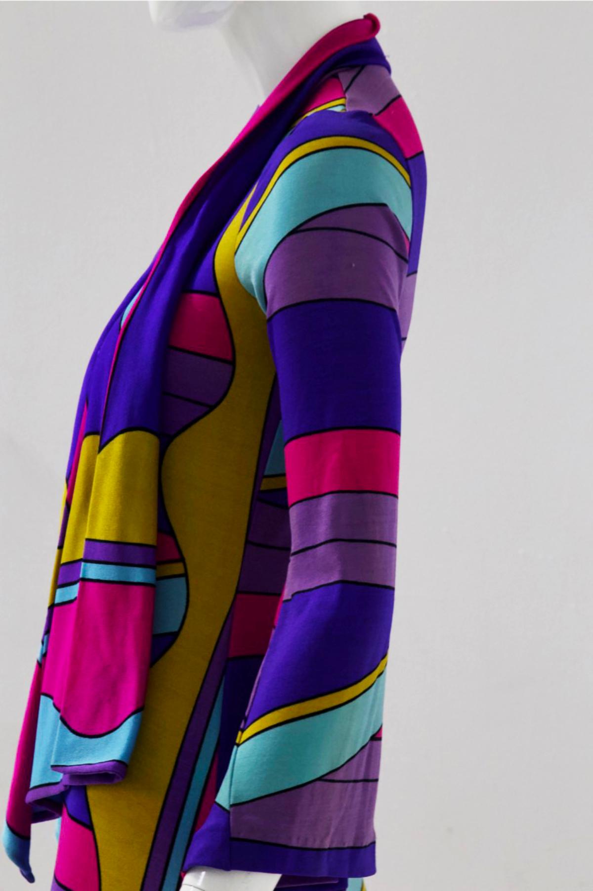 Women's Psychedelic Louis Féraud maxi dress