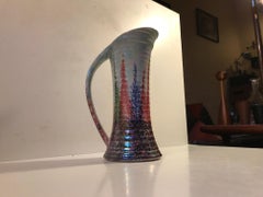 Psychedelic Pitcher from Royal Art Pottery, 1930s