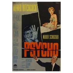 Used Psycho, Unframed Poster, 1960