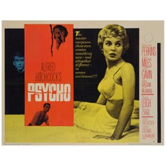 Vintage "Psycho", US Film Poster, 1960