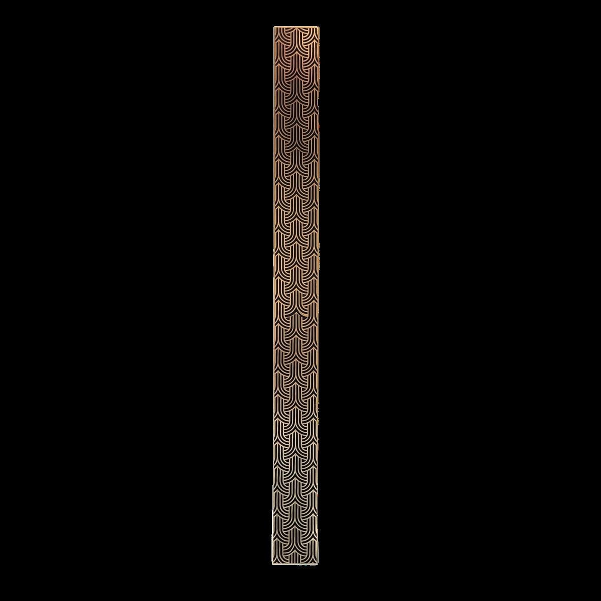 PT/AD/10 70cm Tirador de puerta de latón grabado, 70cm en Nuevo estado para la venta en Marrakech, MA