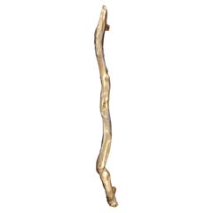 PT/E/01 Schubladengriff aus massivem Messing aus der Kollektion Earth Prints  36 cm