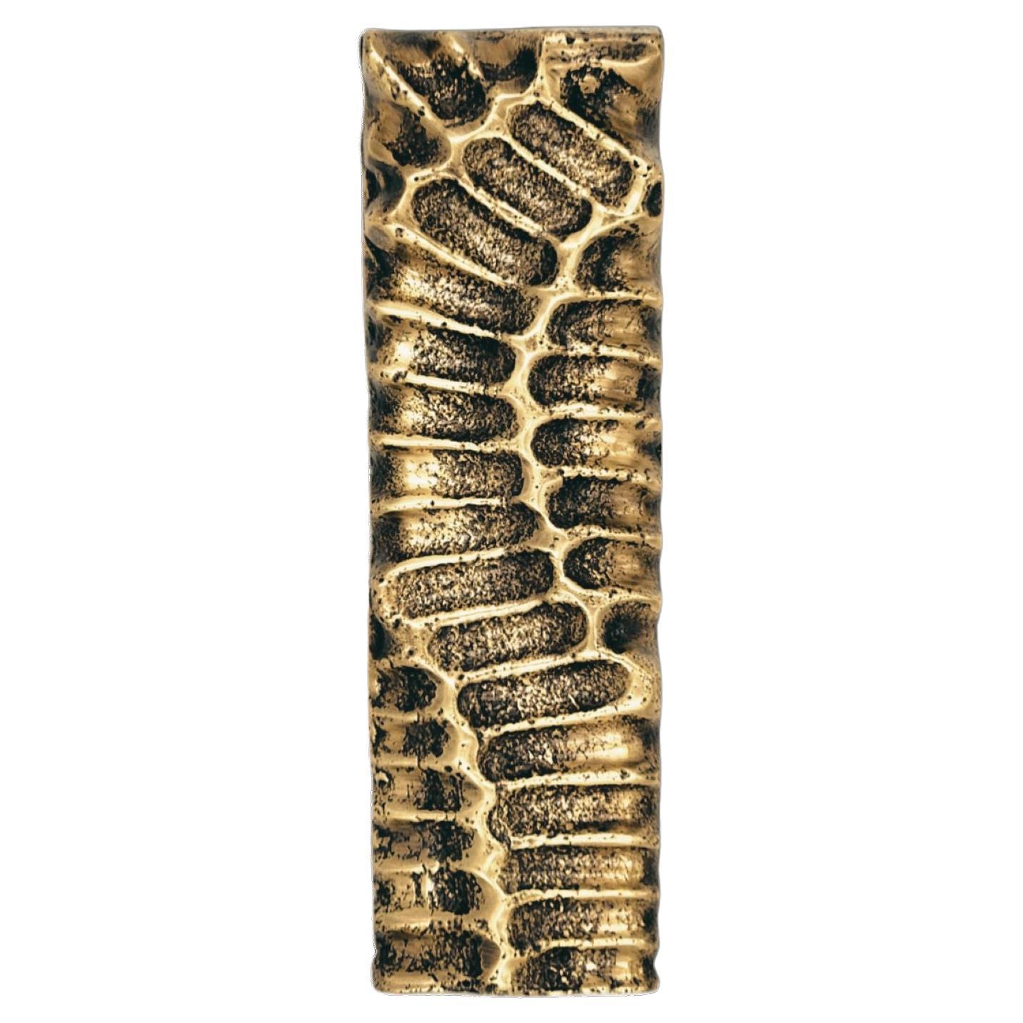 PT/E/15 poignée de tiroir en laiton massif 14,5 cm x 4,5 cm