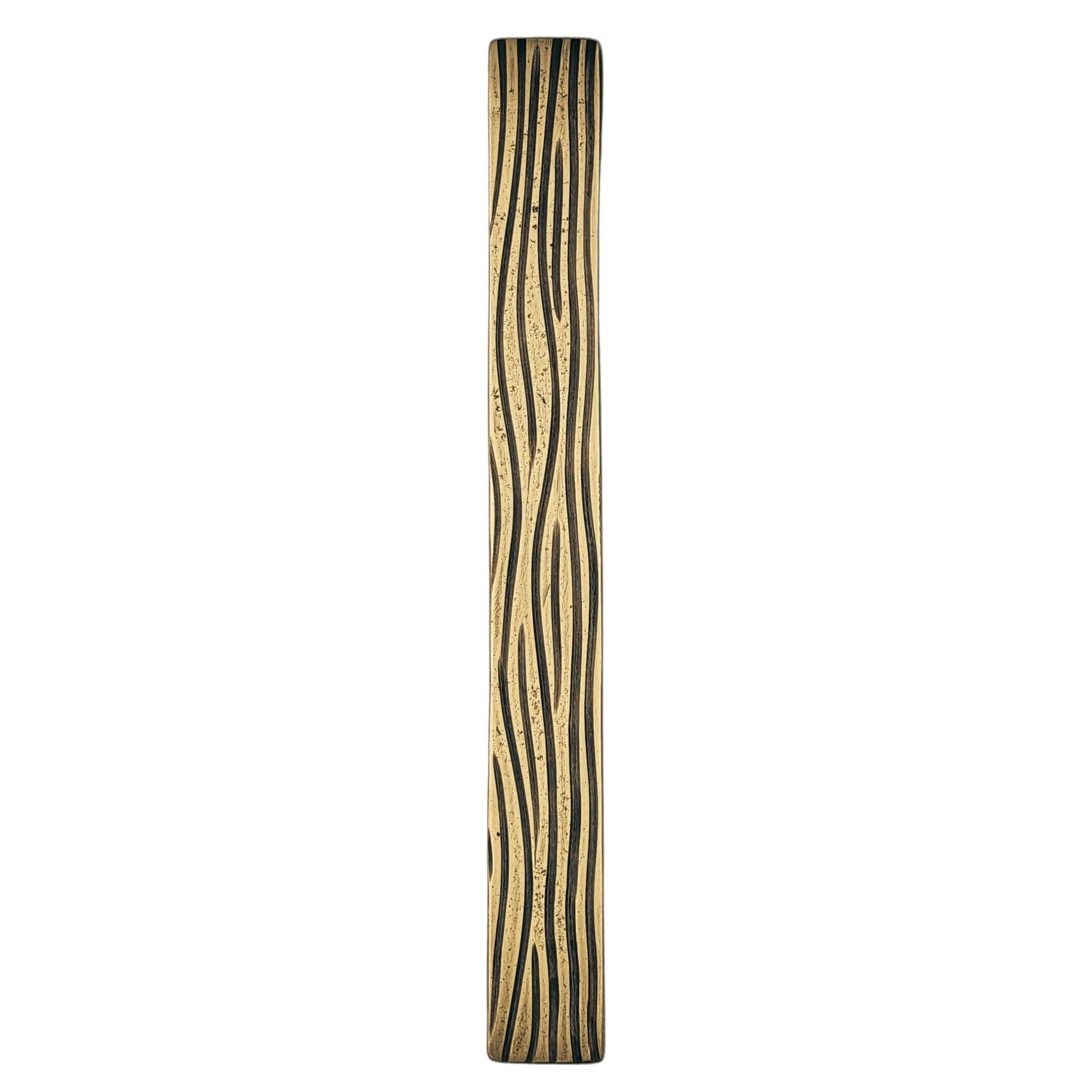 PT/E/16 Gießereischrankgriff aus Messing  30 cm/3cm