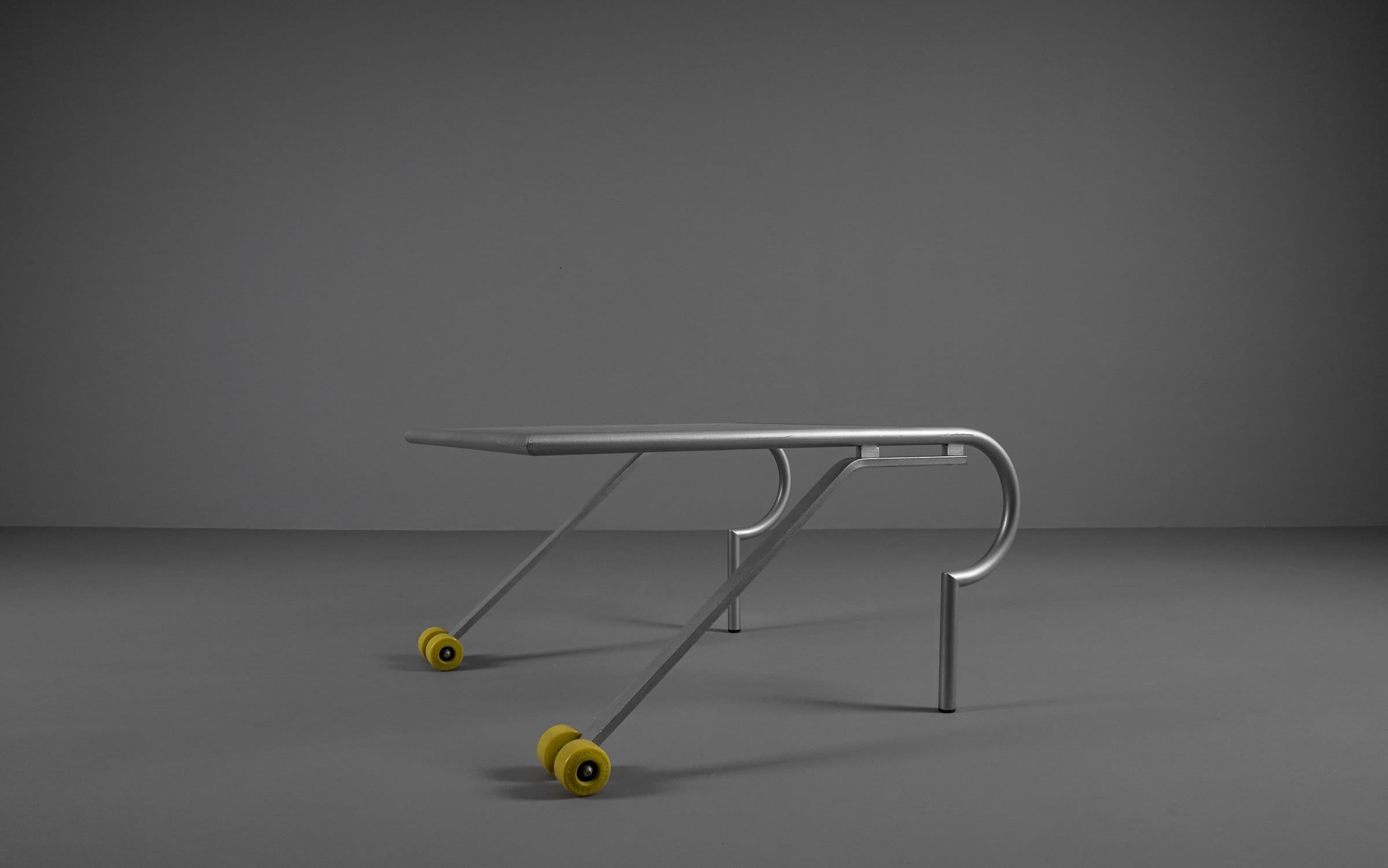 PT Skate Serie Set by Paul Tuttle for Strässle Collection, Chaisellounge + Table For Sale 5