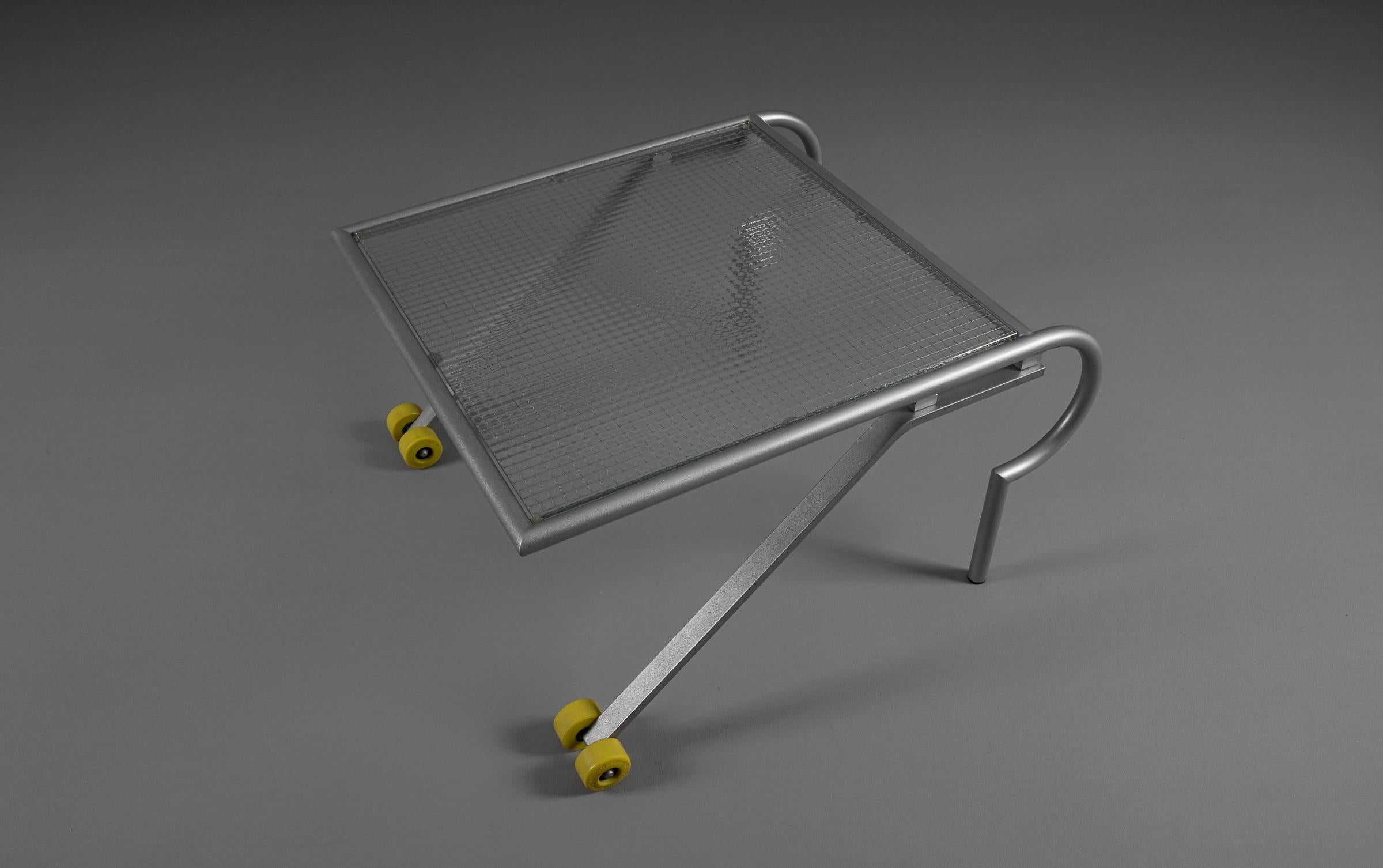 PT Skate Serie Set by Paul Tuttle for Strässle Collection, Chaisellounge + Table For Sale 7