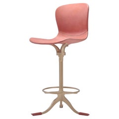  Counter-Height Swivel Stool with Footrest Ring, by P. Tendercool