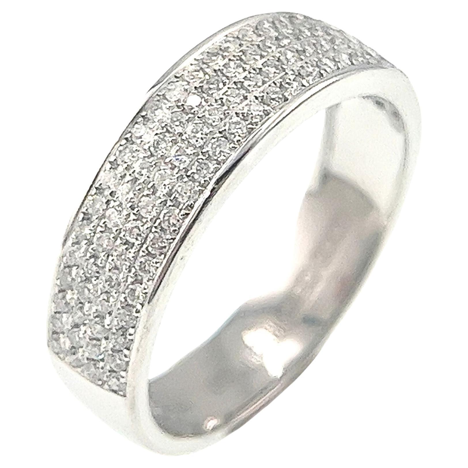 PT950 Anillo de Platino con Diamante Natural