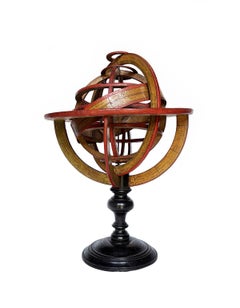 Ptolemaic Armillary Sphere, Charles-François Delamarche, Paris, ante 1798