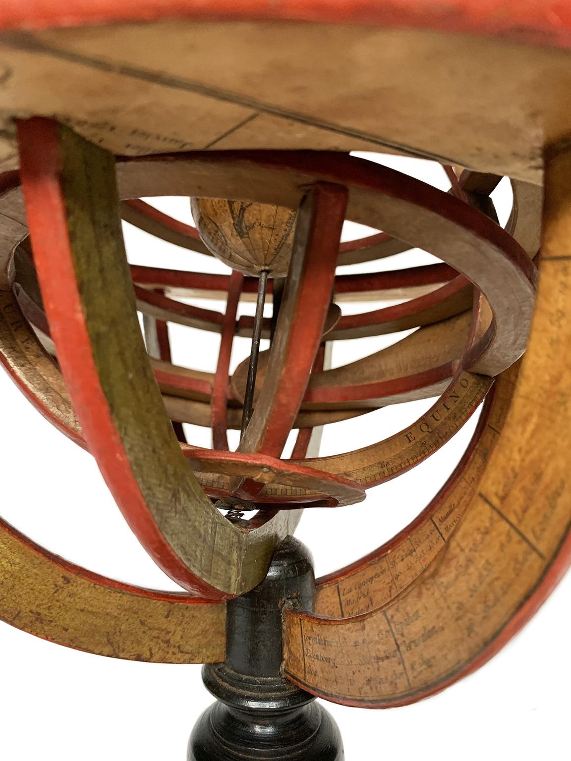 Late 18th Century Ptolemaic Armillary Sphere, Charles-François Delamarche, Parigi, ante 1798 in vendita